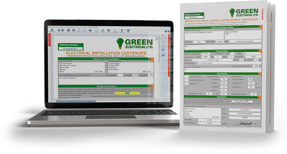 FormFill Laptop and Certificates